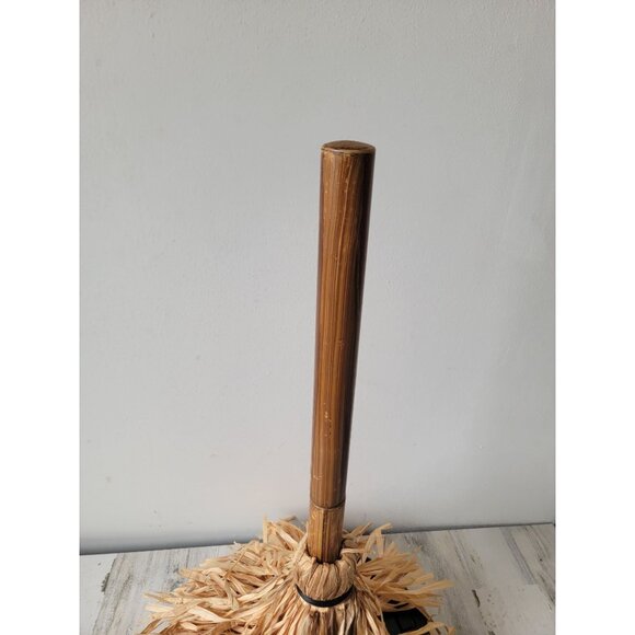 Vintage AS IS witch broom animated prop home decor scary - Picture 3 of 11